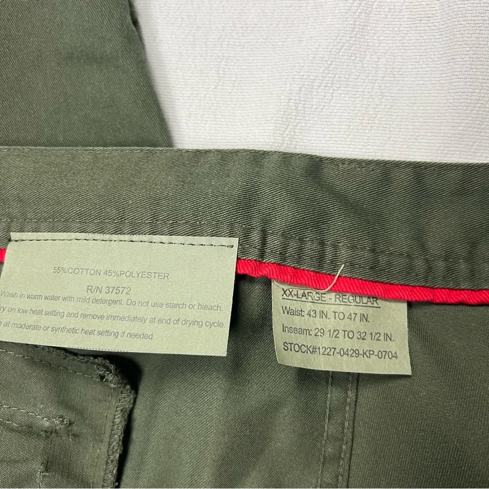 ROTHCO VINTAGE PARATROOPER CARGO PANTS Olive Drab/Woodland Camo (2146) Size XXL - Picture 4 of 9